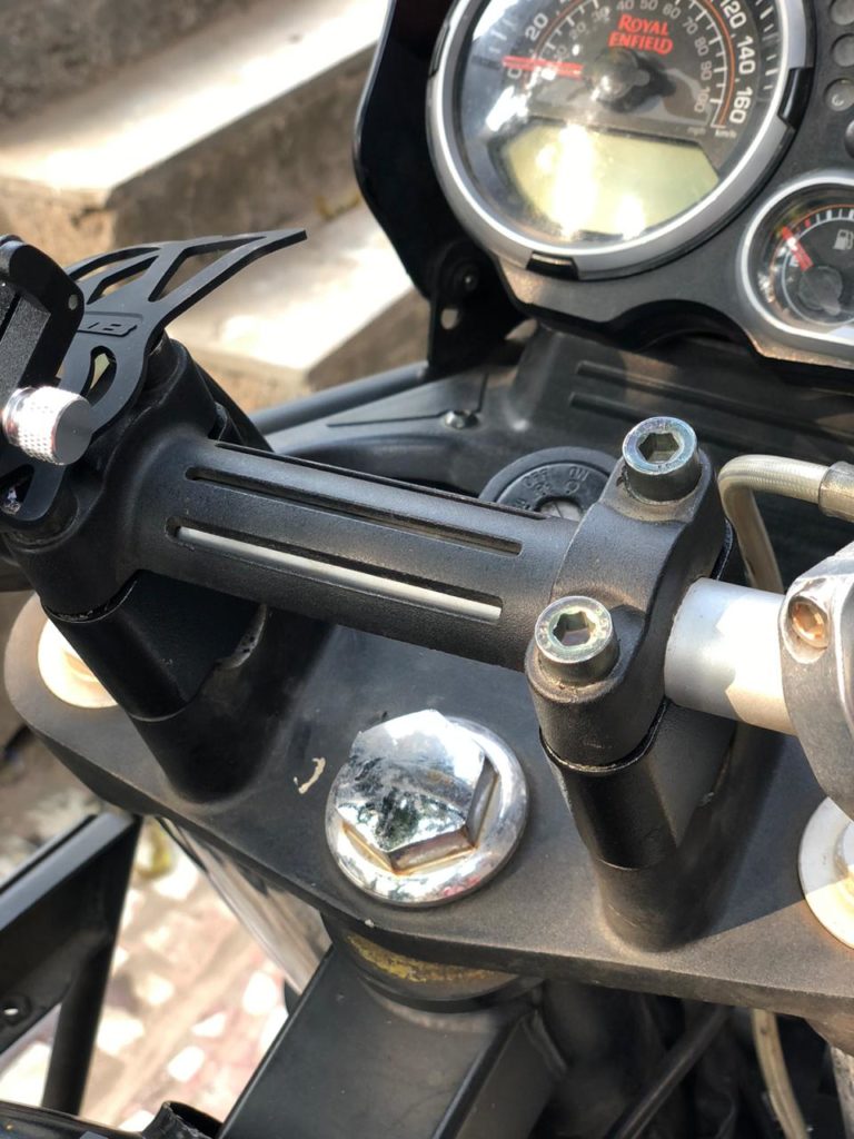 handlebar riser for royal enfield